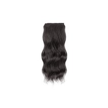 레인보우 머리 숱 많아보이는 부분가발 피스형, 갈색 25cm, 1개