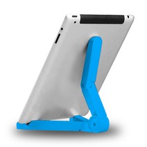 스메르 컬러라인 접이식 스마트 거치대 SMR-A018, 블루, 1개