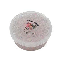 하하슬라임 미니 피시볼 크런치 슬라임 새콤달콤 슬러시볼 150ml, 화이트
