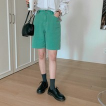 린다샵 여성용 컬러 5부 팬츠 PT9326K22