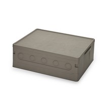 씨밀렉스 대용량 빅보이 폴딩박스 67L, 1개, 브라운