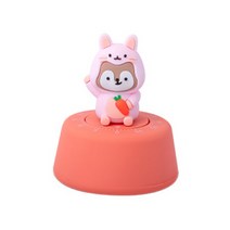 JNJ 동물캐릭터 60분 타이머 토끼, 핑크계열, 1개