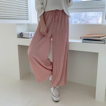 여성용 배디치 플리츠 밴딩 팬츠 PT6984K12