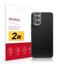 스코코 휴대폰 유광 카메라 렌즈 커버 보호필름 2매, 1개