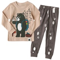 보보 남아용 캠핑 베어 30수 내의 상하세트