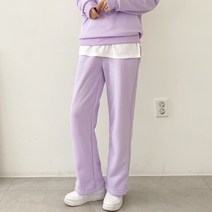 가비진 여성용 따뜻 포근 기모 밴드 일자 팬츠 바지 d910