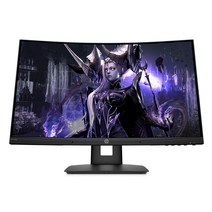 HP 59.94cm FHD Curved 게이밍 모니터, HP X24c Gaming Monitor