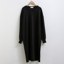 여성용 피핀 샌디 롱 맨투맨원피스 38495