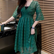 프린세스 벨 올레이스 임산부 반소매 원피스