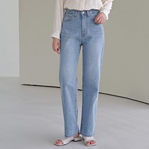 트위 여성용 오스 스트레이트 데님 팬츠 tje0177