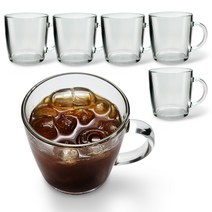 글라스락 내열 강화 스위티 머그컵, 460ml, 6개