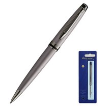 워터맨 엑스퍼트 RT 볼펜 M심 + 볼펜심, 메탈릭 실버, 1세트