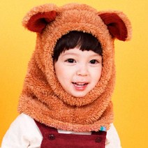 몰리멜리 아동용 굿깜찍 포근 후드 워머