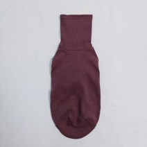 도기스타 이탈리안그레이하운드 아이쥐 옷 10컬러 기본 티셔츠, 코코아