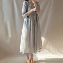 MA 빅사이즈 미시 롱 원피스
