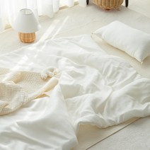 유트러스 신생아 모달 간절기용 차렵이불, 아이보리