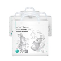 모모래빗 21년형 에코씽씽 밴드형 기저귀 아동용 L, 120매