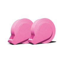 모모팝 팝 롤 테이프 점착 메모지, ROSE, 2개