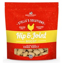 스텔라앤츄이스 솔루션 힙앤조인트 부스트 건조사료, 닭, 50g, 1개