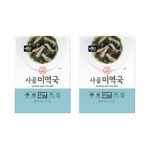 이델리 간편집밥 사골 미역국 5p, 50g, 2개