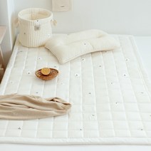 쉐베베 베숑이 자수 인견매쉬패드