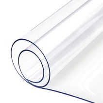 예피아 PVC 모서리 라운딩 매트 2mm, 투명, 폭 50cm x 길이 80cm