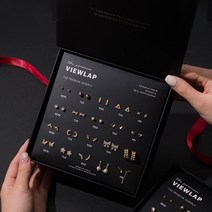 뷰랩 14K 이어링 귀걸이 기프트 박스