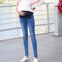 아티렐 탄성 슬림 데님 임부 바지