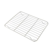 엠에스리빙 스텐밧드 거름망 사각트레이 중, 1개