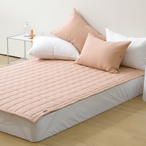 타카타카 코튼마일드 바이오워싱 순면 누빔 고정밴딩패드, 인디핑크