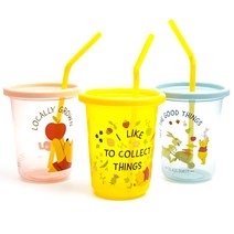 스케이터 시피컵 320ml x 3종 SHI3ST, 곰돌이푸우