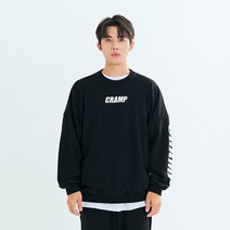 빅사이즈클럽 CRAMP 사이드 나염 맨투맨