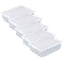 시스템 리빙박스 36L, 화이트, 5개