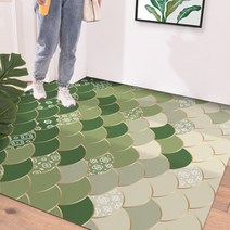 방수 가죽 벌집 패턴 다양한 PVC 도어 발매트, 10