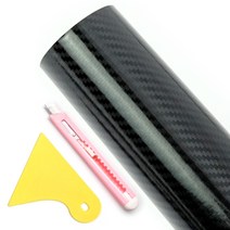 삼에스 ACEPEED 카본스티커 150 x 30 cm 칼+헤라(랜덤 발송), 5D카본 하이그로시, 1세트