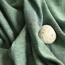천팜 30수 선염면 모히또 솔리드 패브릭 원단, 그린