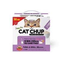 바이캣 캣찹 참치크릴새우14g x 30p, 1개, 참치 + 크릴새우 혼합맛
