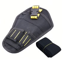 와다다샵 공구 전기드릴 힙색 허리벨트 옐로우, 1개