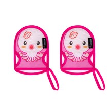 마니또 쥬쥬 유아 목욕장갑 키즈, 옥토퍼스, 2개
