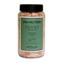 스파팩토리 엘리건트 히말라야 핑크 아로마 바스솔트 입욕제 레몬, 600g, 1개