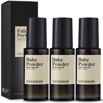 코코도르 룸 앤 패브릭 퍼퓸 섬유탈취제, 80ml, 3개, 베이비 파우더