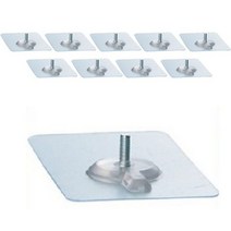 초강력 타일못 두꺼운타입 10mm, 혼합색상, 10개