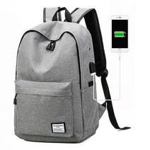 씨티컴퍼니 남성용 더블 USB충전 백팩