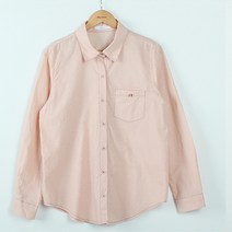 빼빼 여성용 스티치 포켓 루즈핏 셔츠 남방