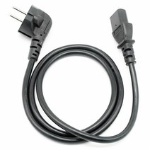 애니포트플러스 파워케이블 10A x 0.75SQ, 3개, 1m