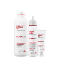 닥터포헤어 폴리젠 플러스 샴푸 500ml + 트리트먼트 200ml + 플러스 샴푸 70ml 세트, 1세트