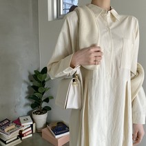 뉴부드 카라 롱 원피스 OPS6225K13