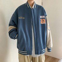 남성용 블랙101 컬러 파렐 야구점퍼 FC-2318670