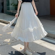 어썸풀 여성용 리지아 밴딩 스커트