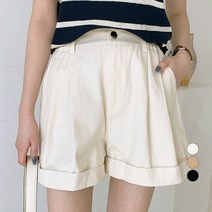 베러스윗 여성용 허리밴딩 3부 코튼 반바지